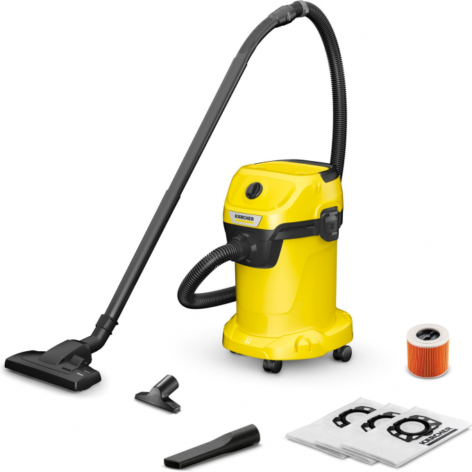 Хозяйственный пылесос KARCHER WD 3 V-19/6/20 HOME (YYY) 1.628-120
